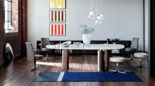 Poltrona Frau品牌有着近百年的历史，深受意大利贵族家庭的青睐。